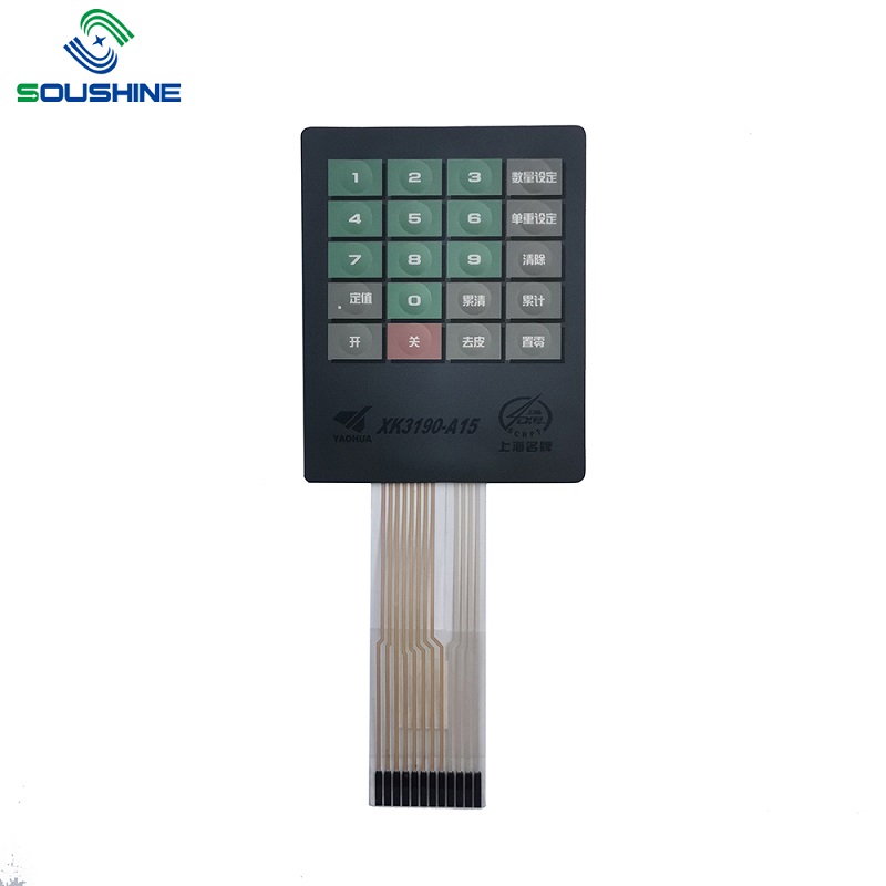 Benutzerdefinierte 12 Tasten 4 x 3 Folientastatur 4x3 Matrix Tastatur für DIY KIT